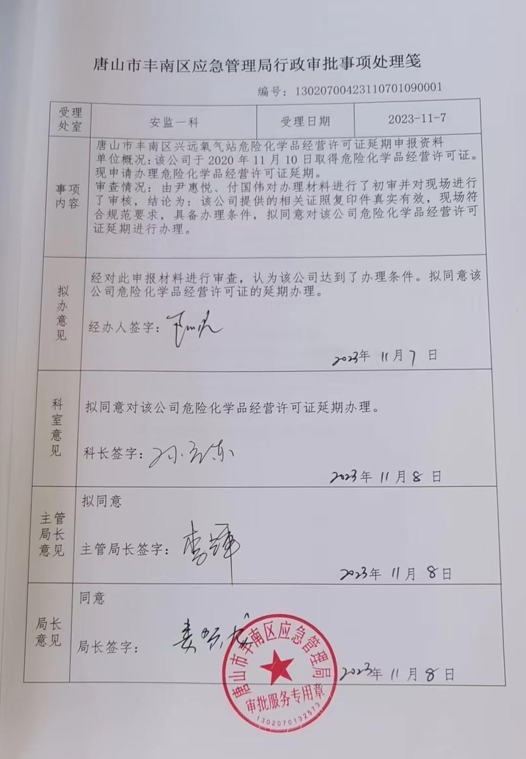 唐山市丰南区兴远氧气站行政许可公示.jpg