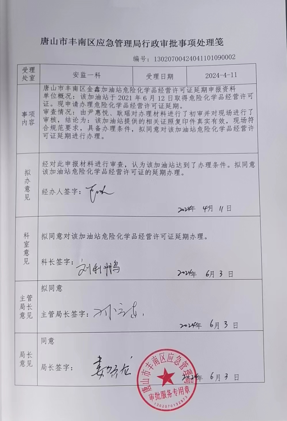 唐山市丰南区金鑫加油站行政许可公示.jpg