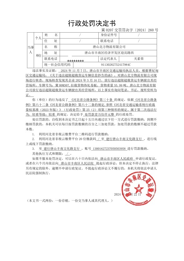 冀0207交罚罚决字〔2024〕260号.jpg