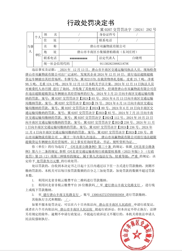 冀0207交罚罚决字〔2024〕292号.jpg