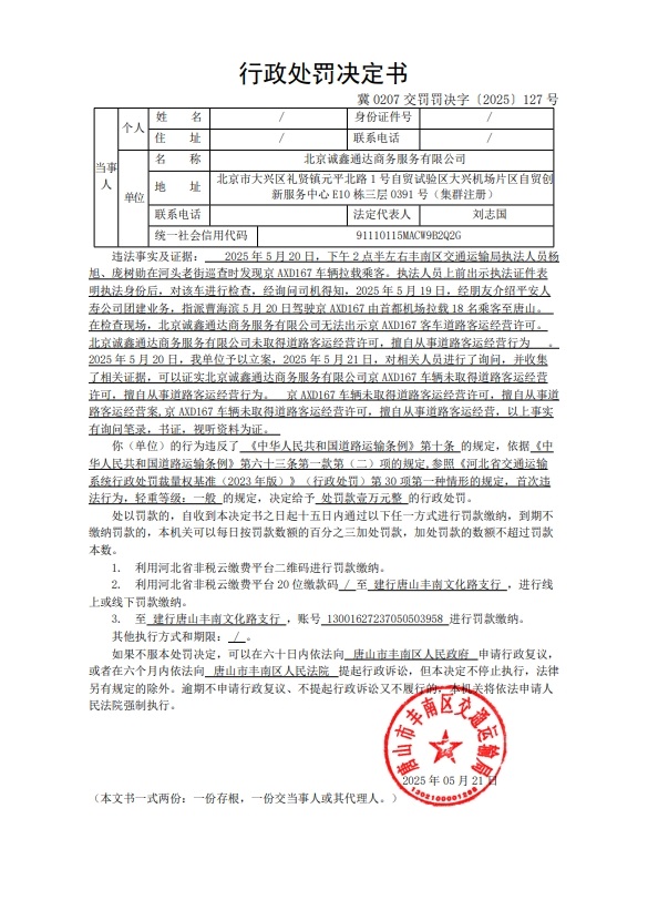 冀 0207 交罚罚决字〔2025〕127 号.jpg